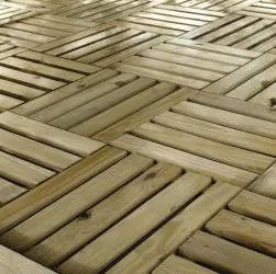 Dalle bois primo cerland l.40 x l.40 cm x ep.24 mm