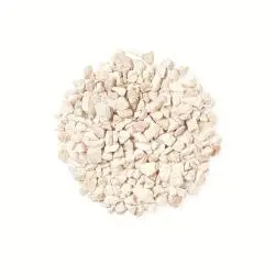 Gravier marbre blanc-rosé 8/16 mm 35 kg