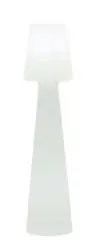 Lampadaire, g13 lola, blanc, newgarden