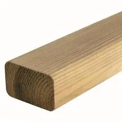 Lambourde en pin, vert, l.240 x l.7 cm x Ép.45 mm