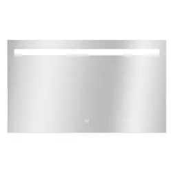 Miroir lumineux rectangulaire 120x70 cm portland,