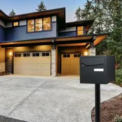 Boîte aux lettres 1 porte acier anthracite animation renz