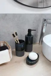 Gobelet otto bleu, porcelaine, norasia