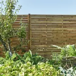 Panneau bois occultant elia, cerland,l.180 x h.180 cm