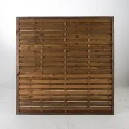 Panneau bois occultant noa, cerland, marron, l.180 x h.180 cm