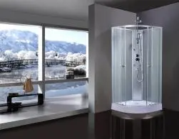 Cabine de douche 1/4 de cercle dado