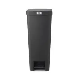 Poubelle de cuisine 40l à pédale brabantia anthracite