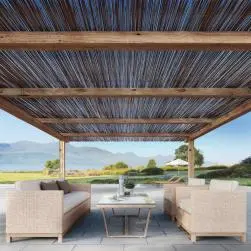 Canisse osier déco naturelle, 1.6 kg/m², h.1 x l.3 m, naterial