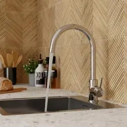 Robinet de cuisine delinia loa chrome