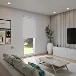 Store enrouleur tamisant jive blanc, inspire