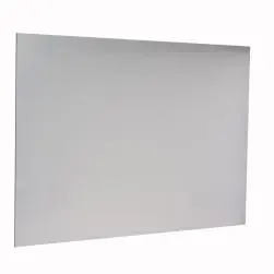 Crédence compact alu/inox réversible