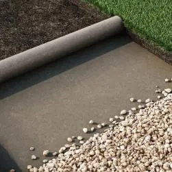 Géotextile naterial gris 100g/m² l.1 x l.10 m