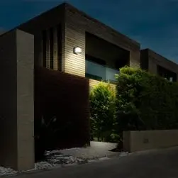 Applique solaire, prospe, noir, avec détecteur de mouvement, inspire