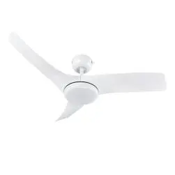 Ventilateur de plafond avec éclairage led, aruba +, blanc,  inspire