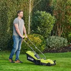 Tondeuse électrique filaire ryobi rlm3313a 1300w, largeur de coupe 33 cm