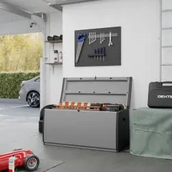 Malle résine gris 308l spaceo